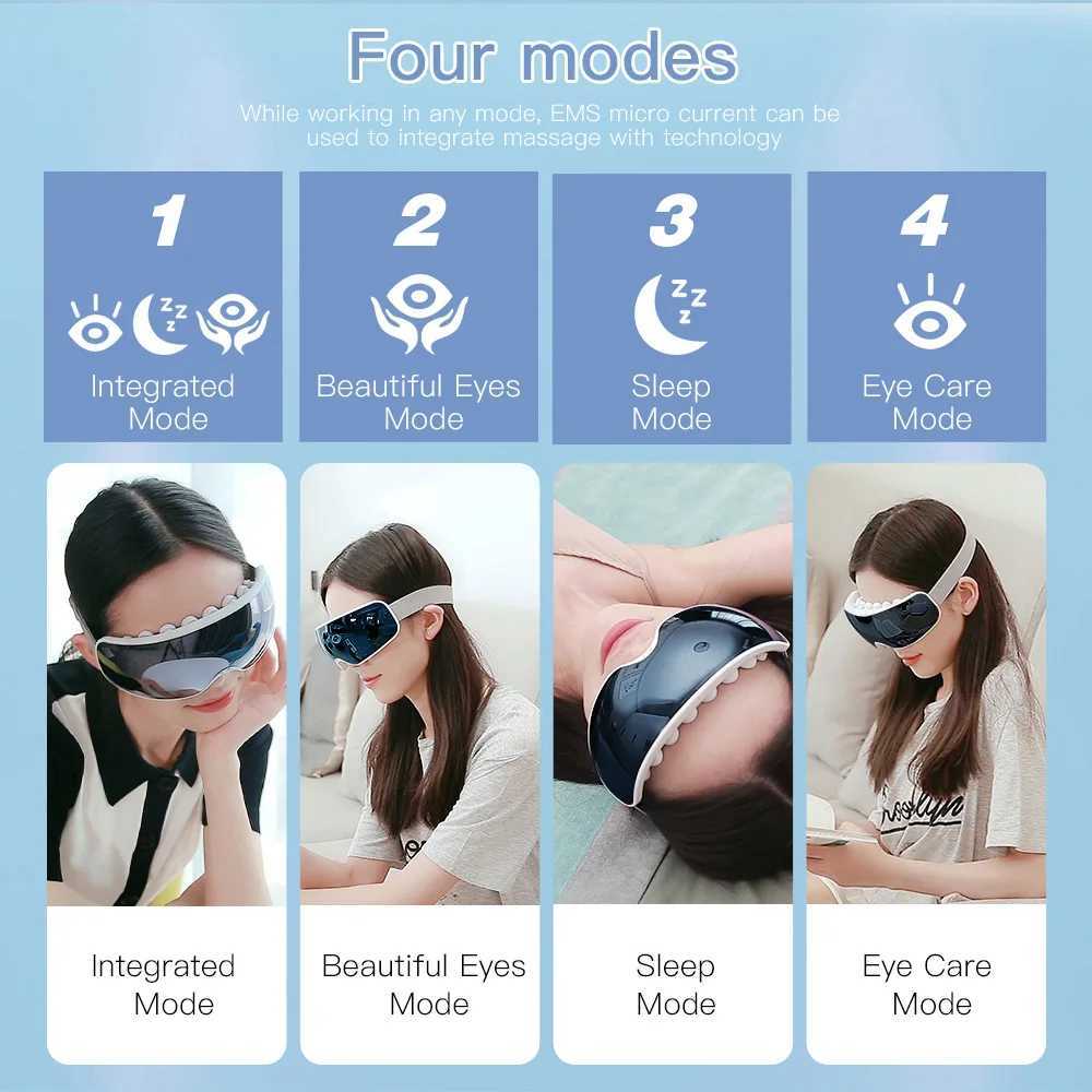 Visual eye protector with EMS hot pressing new eye massage instrument constant temperature eye care instrument massage eye maskXJ250224