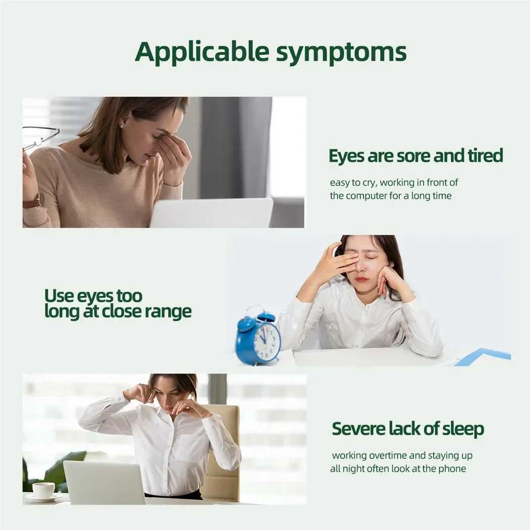 Eye Massager Magnetic Therapy Vibrator Smart Eye Massage Instrument Removal 9 Modes Relieves Fatigue Eyeball MassageXJ250224