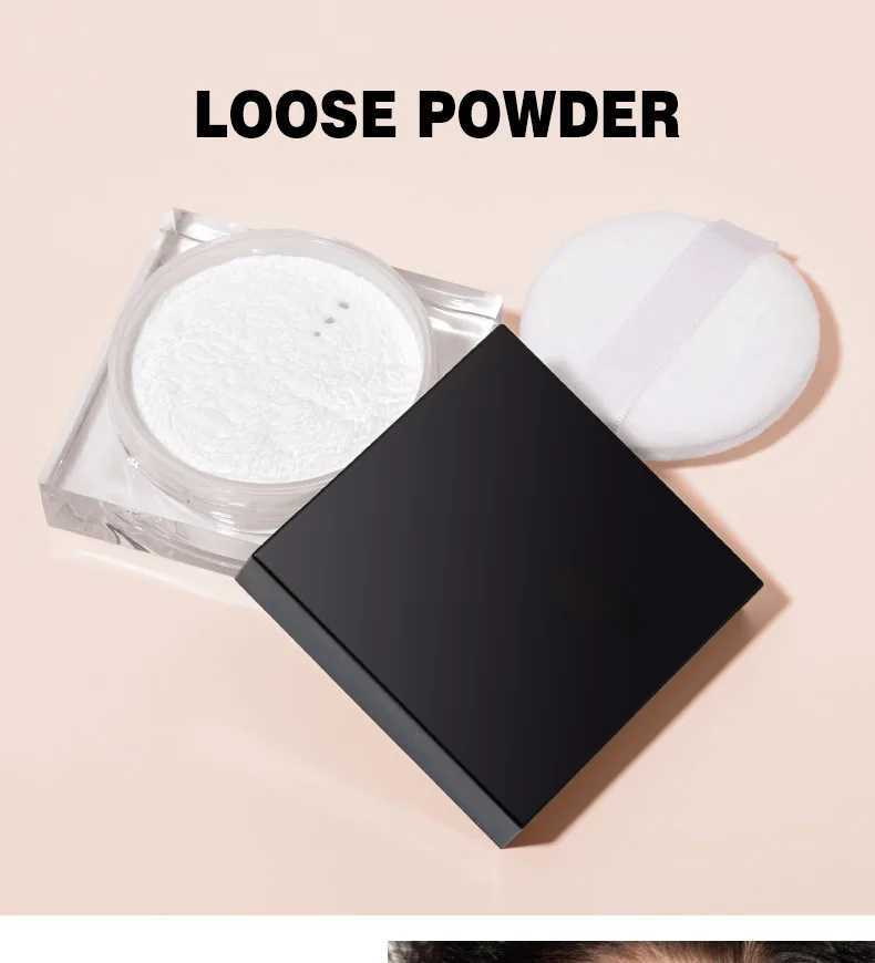No Face Translucent Loose Setting Powder Shrink Pores Waterproof Matte Makeup Oil-control Professional OEM Banana PowderXJ250224
