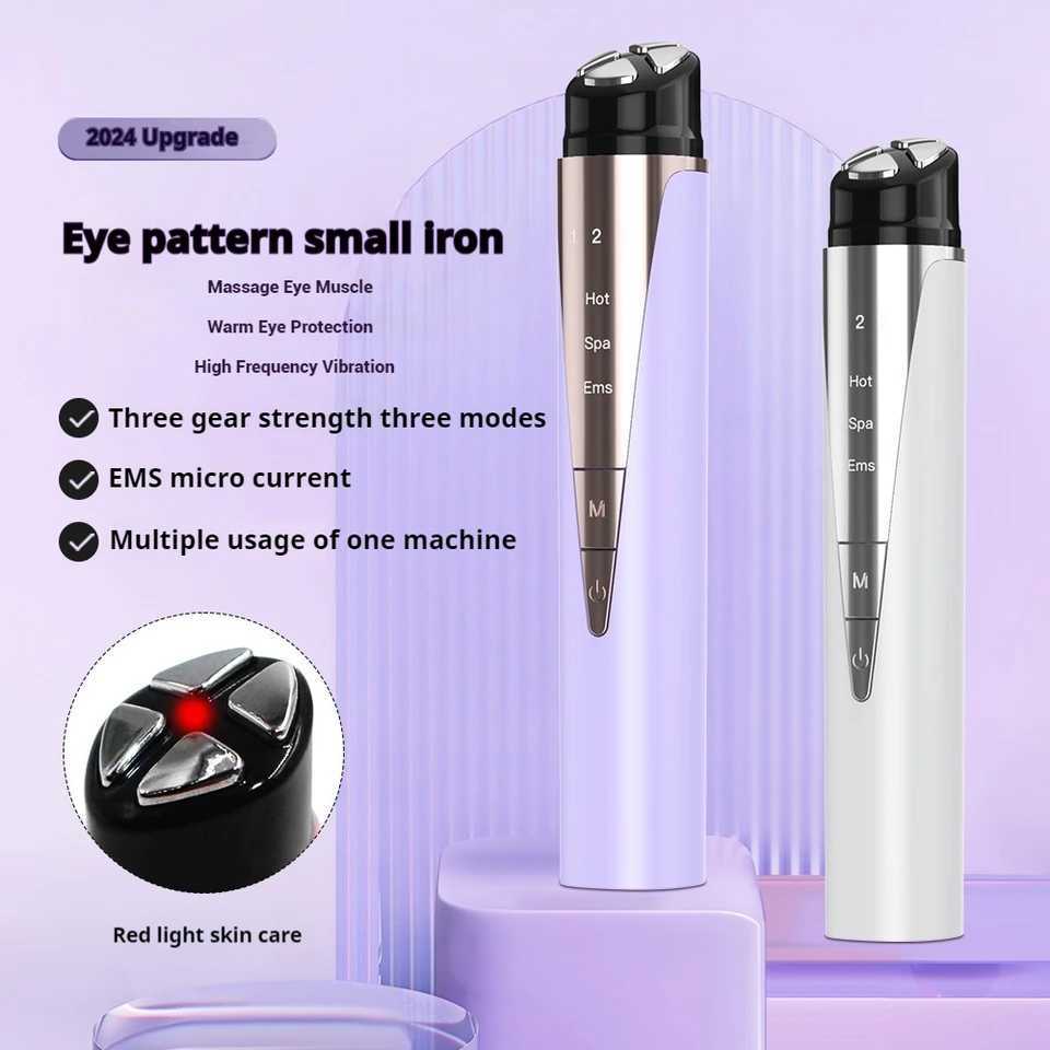 New type of red light EMS micro current eye protector for home use basic introduction of instrument heating eye massagerXJ250224