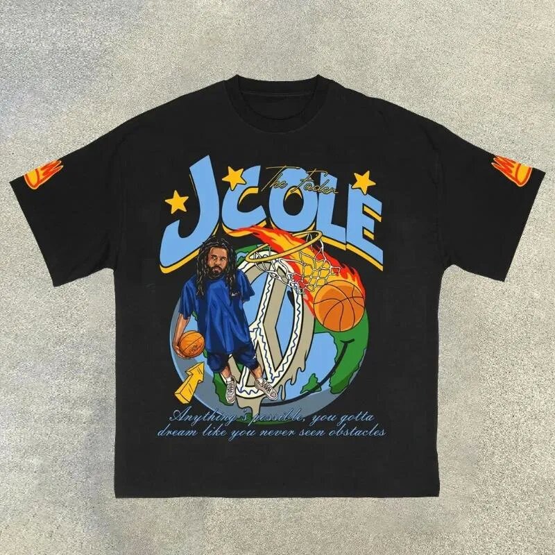 Men's T Shirts 100% cotton Shirt Woman Tees Loose Hip Hop Gothic Graphic Print Oversized Cotton Tshirt Punk Short Sleeved Streetwear Casual Tops