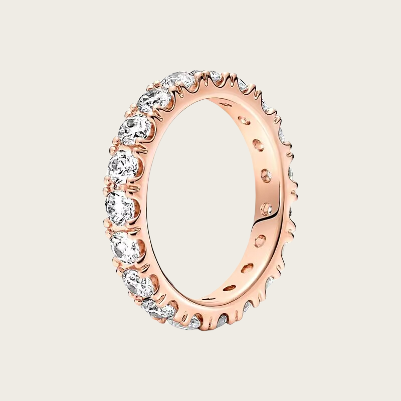 Moissanite plated gold rings women commemoration day present sier wholesale colorful crystal designer ring for woman couple zh231