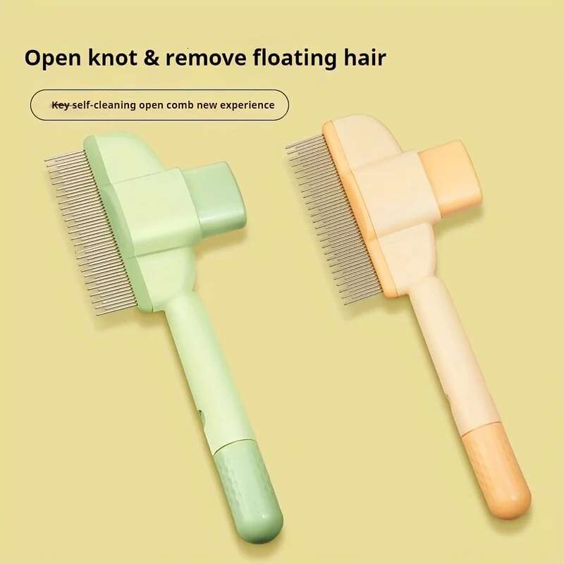 Remover Cat Grooming And Care Comb For Long Hair Pet Removes Hairs Cleaning Bath Brush Dog Supplies