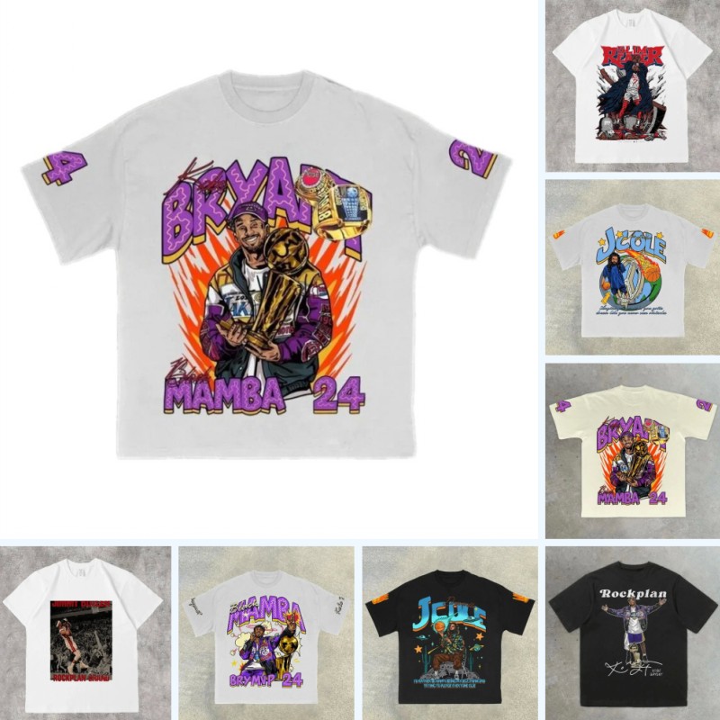 Men's T Shirts 100% cotton Shirt Woman Tees Loose Hip Hop Gothic Graphic Print Oversized Cotton Tshirt Punk Short Sleeved Streetwear Casual Tops