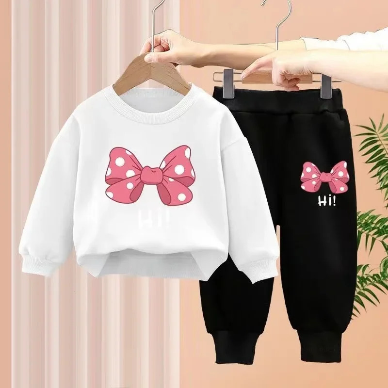 Baby Girl Clothes Children Clothing Set 2pcs Hoodie born Kids Girls Outfit Sets Toddler Cotton Long Sleeve Tops Pants Suit 250224