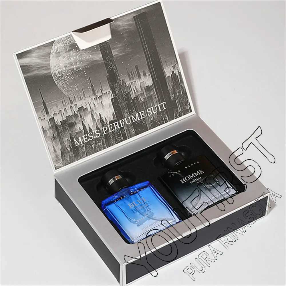 Fascination Man Perfume Gift Box 2pcs Set 60ml Men Perfumes Original Men Fresh Fragrance Spray Cologne Scent Perfumes Men W250224