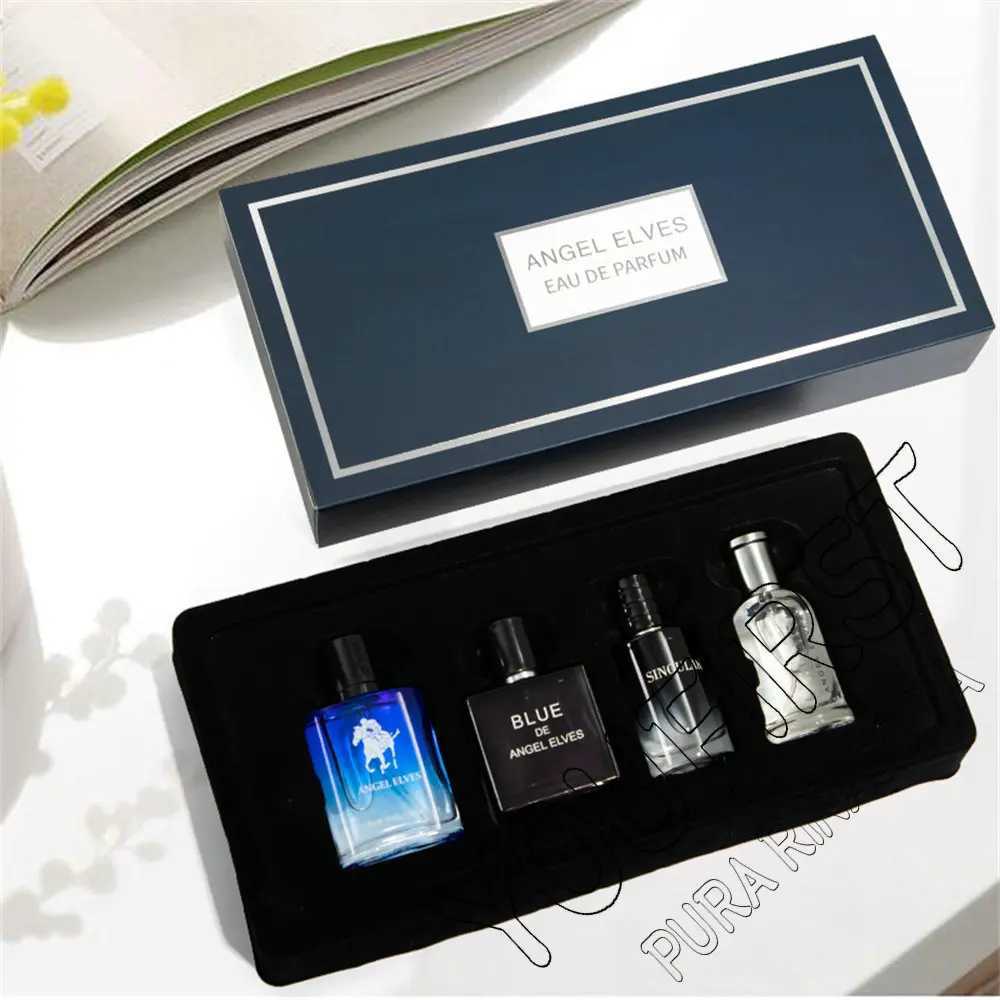 Brand Perfume Men For Date 20ml Pheromone Perfumes Masculinos Lasting Charming Man Spray Parfums Homme Gift Box 4 Pcs Set New W250224
