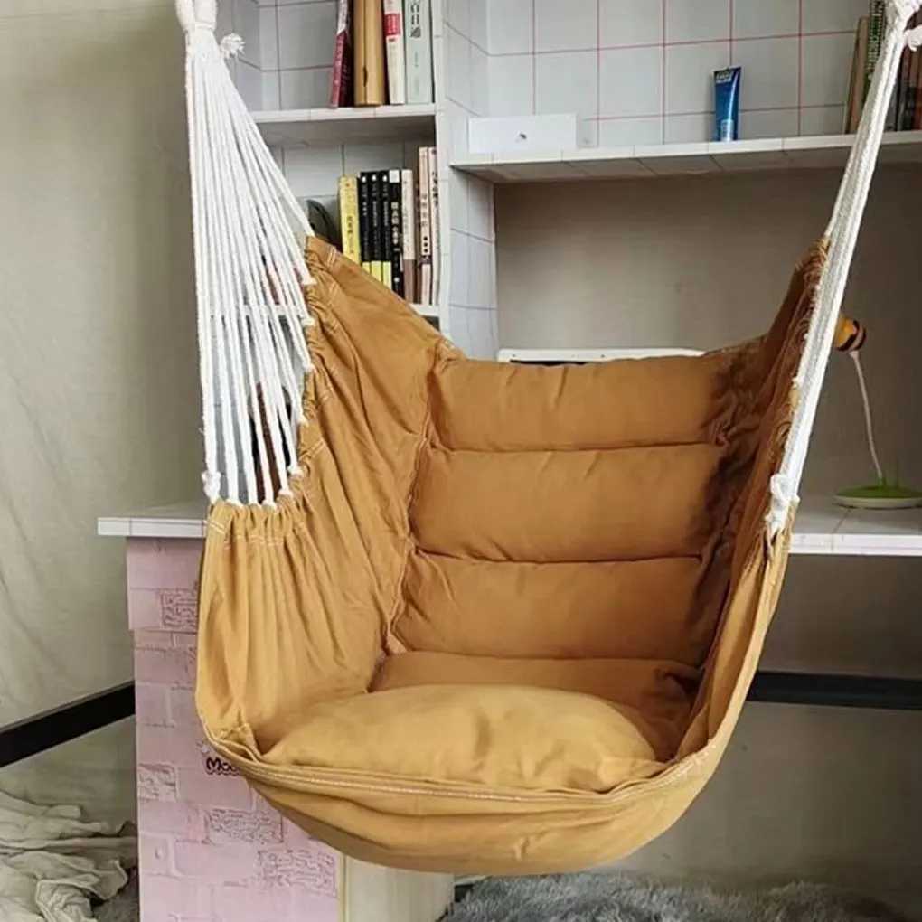 Portable Swing Chair For Outdoor Furniture Stylish And Comfortable Made With Materials Hammock Chair X250224