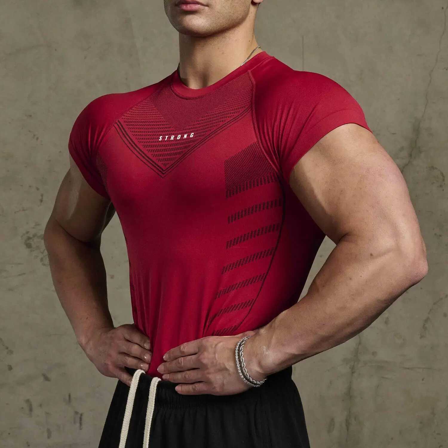 3D T Shirt For Men Fashion Regular Fit Sport Fitness Element Style Comfortable Material Crew Neck Short Sleeve Male y2k Clothing W250224