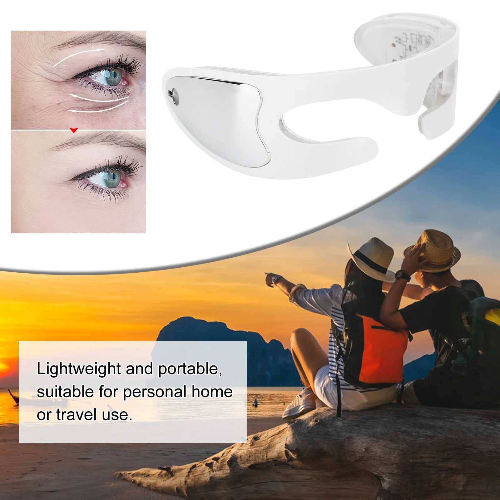 500mAh Electric Eye Massager Instrument Vibration Eye Mask Therapy Eye Bag Wrinkle Removal Fatigue Relief Eye Beauty DeviceXJ250224