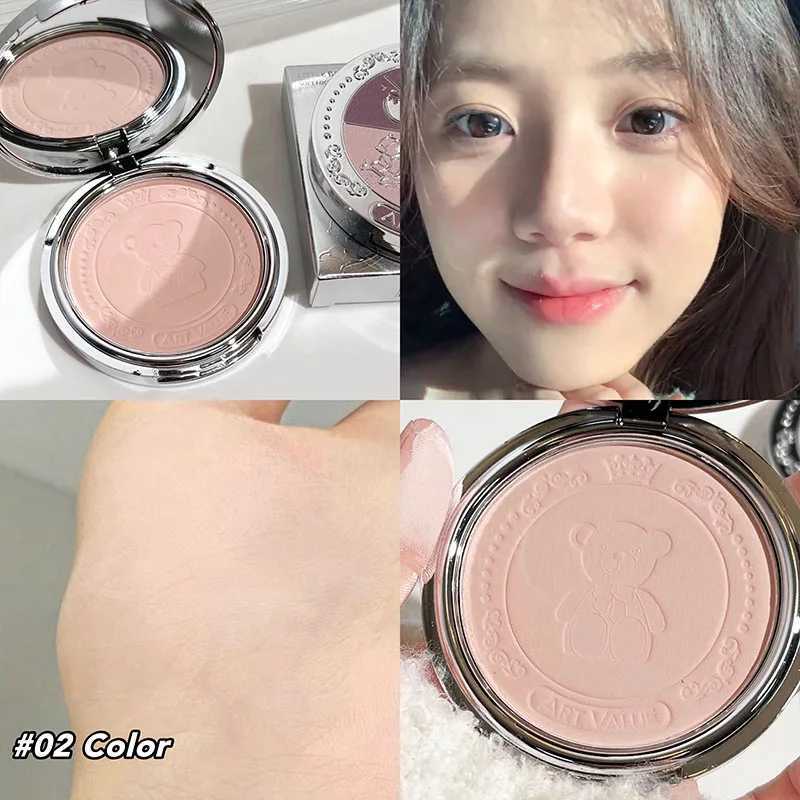 Face Pressed Powder Setting Long Lasting Oil Control Waterproof Foundation Natural Brighten Skin Tone Powder Concealer MakeupXJ250224