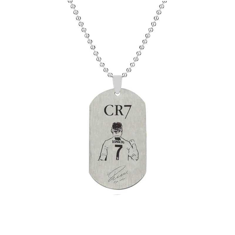 Stainless Steel Tag Necklace C Army Brand Titanium Steel Necklace X250224