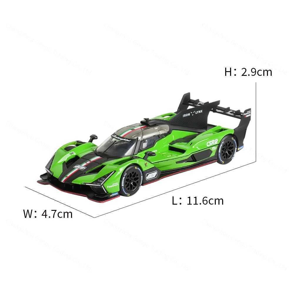 Download 1 43 Lamborghini SC63 Static Die Cast Vehicles Collectible Model Racing Car Toys Acrylic Box Free shipping