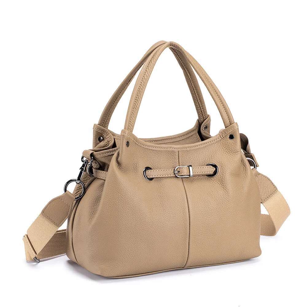 New 2025 Genuine Women's Bag Large Cpacity Design Made Of Soft Leather Shoulder Crossbody Bags