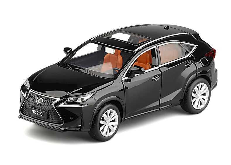 1 32 NX200T SUV Alloy Diecasts Metal Vehicles Car Model Silation Sound Light Collection Toy Gift Free shipping