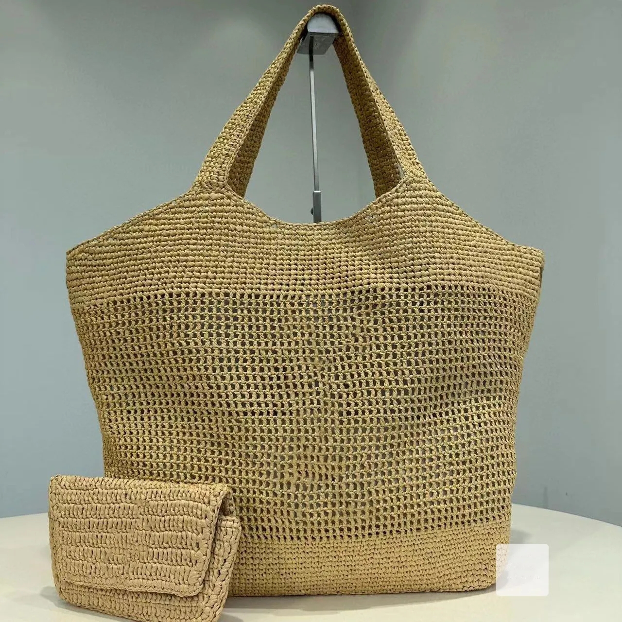 Designer Shopping Bag Raffias Women The Tote bags beach famous Large Totes Shoulder Purse Handbag wallet Straw