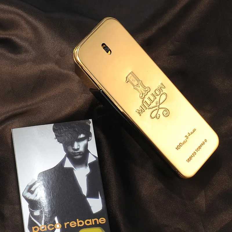 Original 00ml Million Gold Men Perfume Cologne Perfumes Masculine Men Long-Lasting Body Spray Fragrance Pheromone Perfume W250224