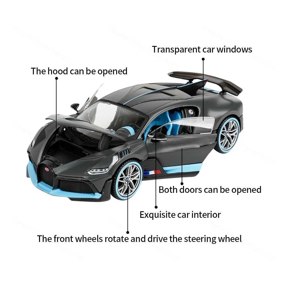 Maisto 1 24 Bugatti Divo Sports Static Die Cast Vehicles Collectible Model Car Toys Free shipping