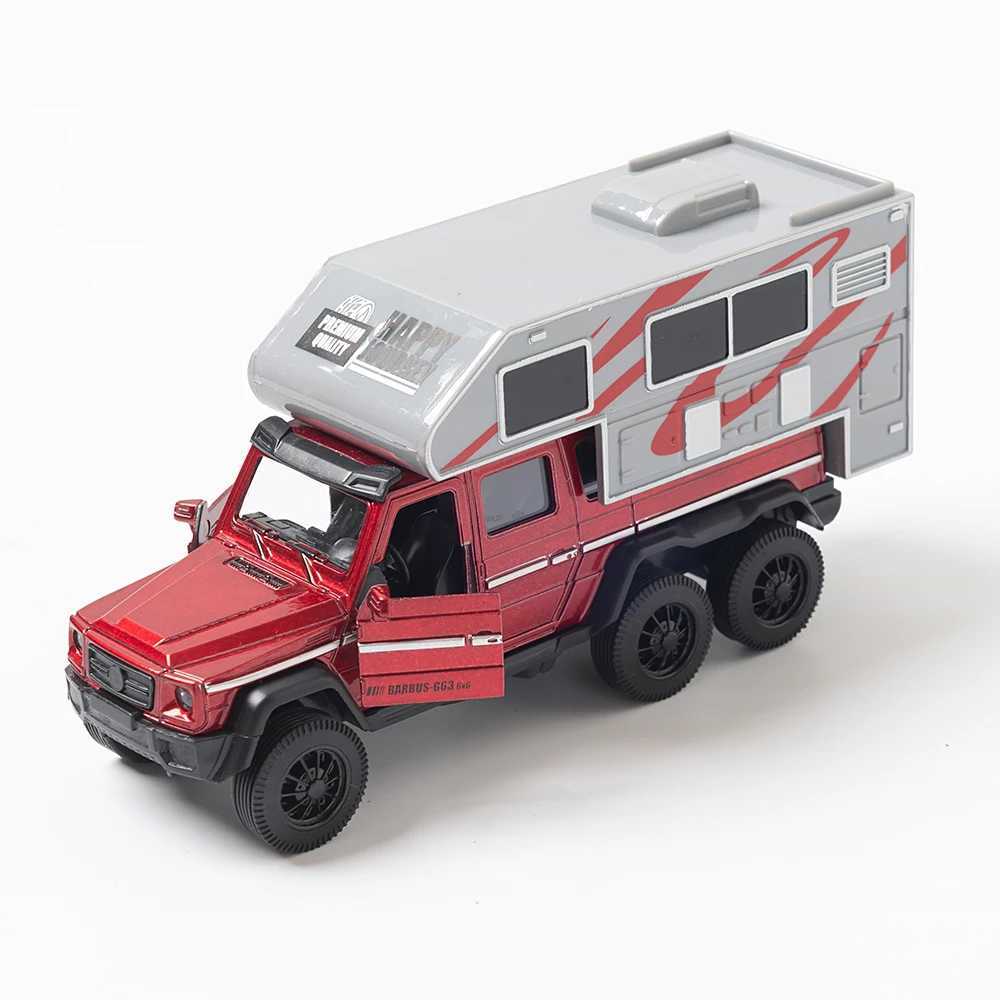1 32 Diecast RV Recreational Motorhome Model ic Pull Back Car Miniature Vehicle Replica For Collection Gift for Kids Free shipping