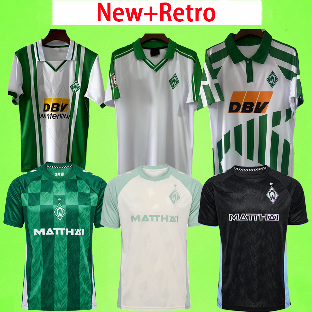 Werder Bremen soccer jerseys 25 26 27 Men kids kit PIEPER BURKE 2024 2025 BUCHANAN VELJKOVIC retro 94 95 96 97 98 football shirt boys 1994 1995 1996 1997 2001 2002 uniform