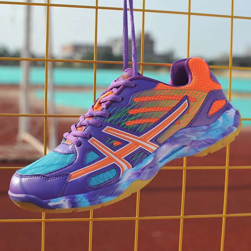 2025 New Sneakers Men Badminton Shoes Light Black Breathable Female Outdoor Training Women Athletics Sports Green