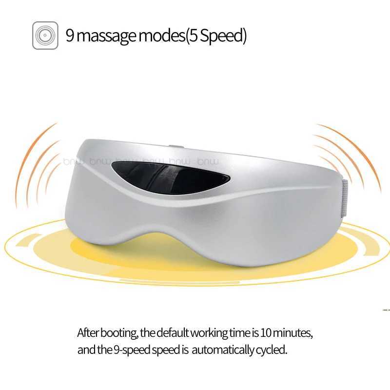 5 Speed 350mA vibration Eye massager mask Wireless Gesture Sensing USB charging Brain Electric health care tools Stress ReliefXJ250224