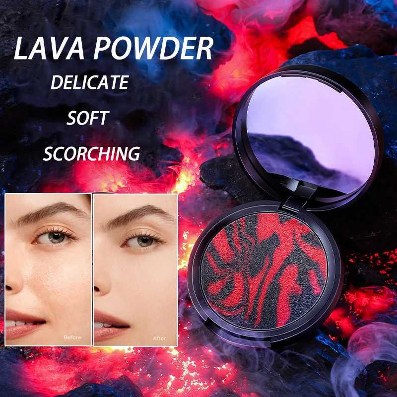 Lava Setting Powder Transparent Oil Control Matte Concealer Waterproof Soft Face Foundation Makeup Compact Powder Dupe CosmeticsXJ250224