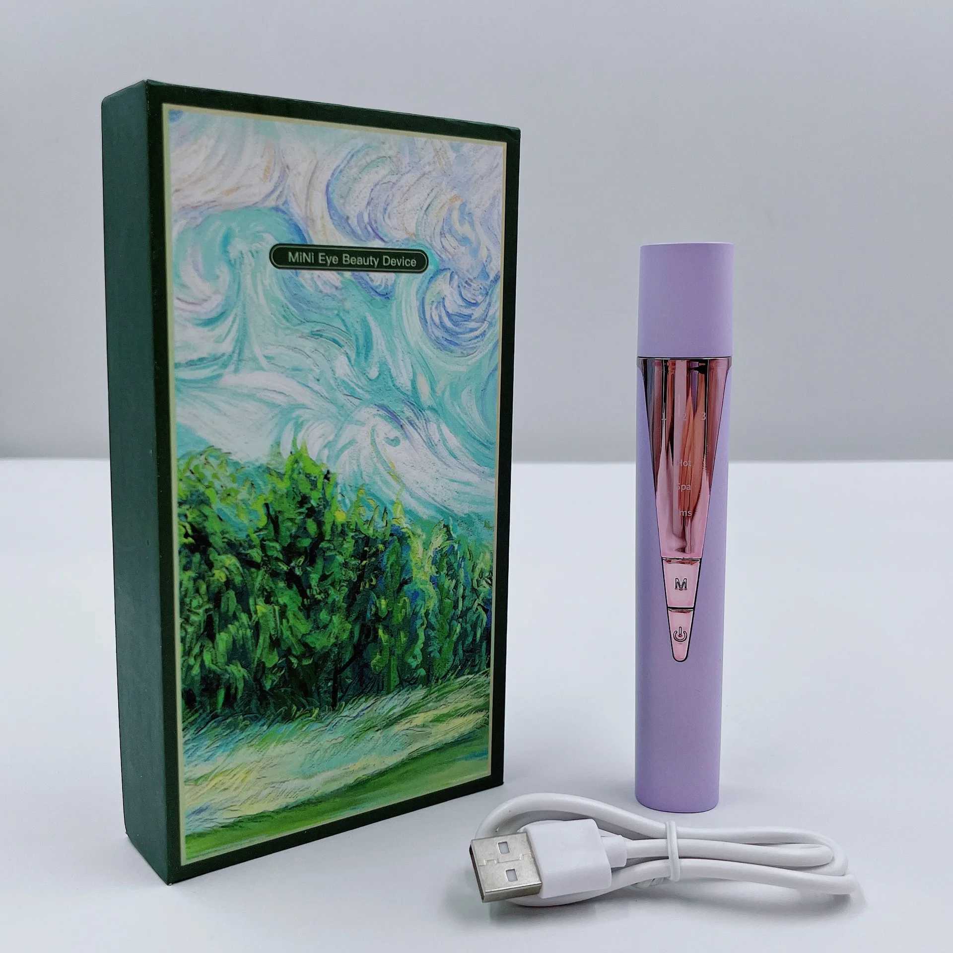 New type of red light EMS micro current eye protector for home use basic introduction of instrument heating eye massagerXJ250224