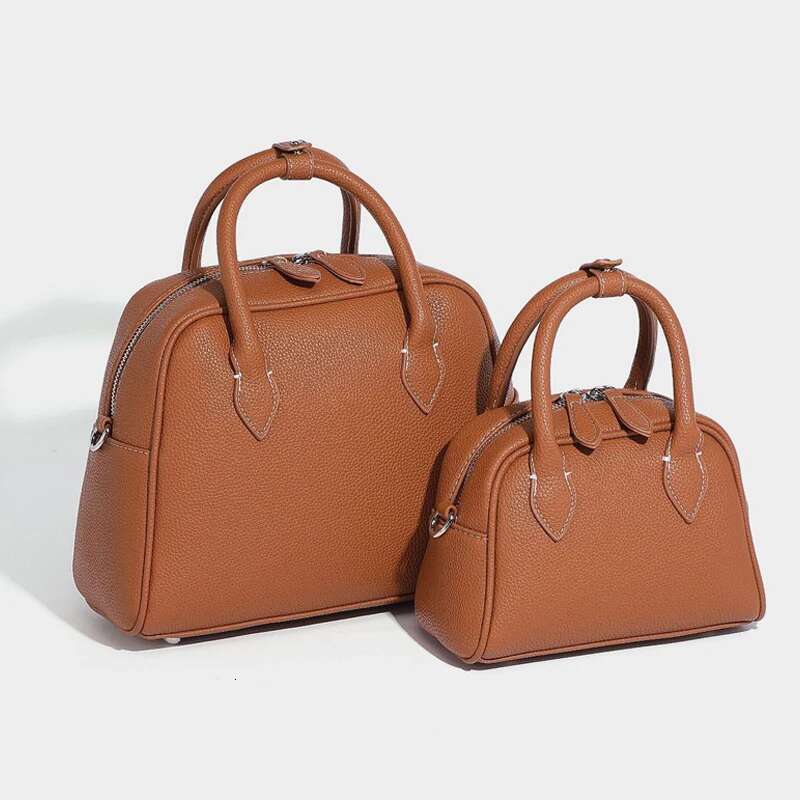 Boston Messenger Bags For Women Designer Handbag And Purse 2024 New In Fashion Simple Rivet Decoration Shoulder Crossbody