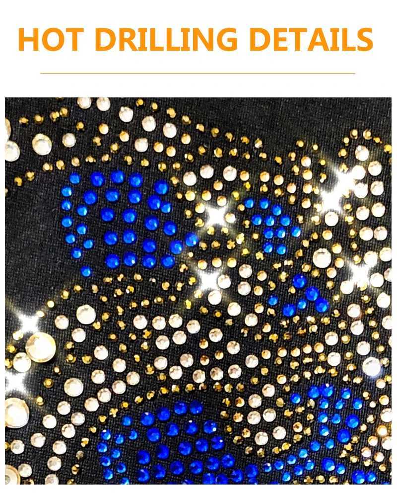 2024 New Trend Mens T-shirt Printed Cotton Round Neck Hot Skull Loose Top W250224