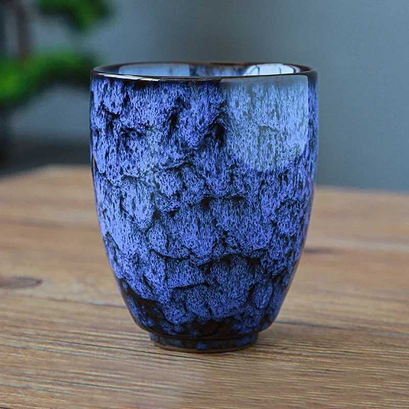 Classics Saudi Ceramic Coffee Cups Japanese Gift DIY New Product Underglaze Color Kung Fu Tea Cup Water Mug 250mlC250224