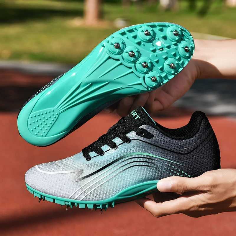Track Men Wen And Field Shoes Spikes Professional Athletic Nails NEW Top Short Running Training Speed Sneakers Z250224