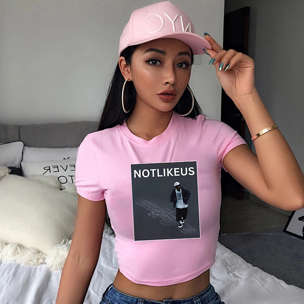 Kendrick Not Like Us Crop Tee GNX Tour Music Shirt Vintage Rap Crop Top Hip Hop Concert Tour Merch Kendrick GNX DAMN Tops 250224