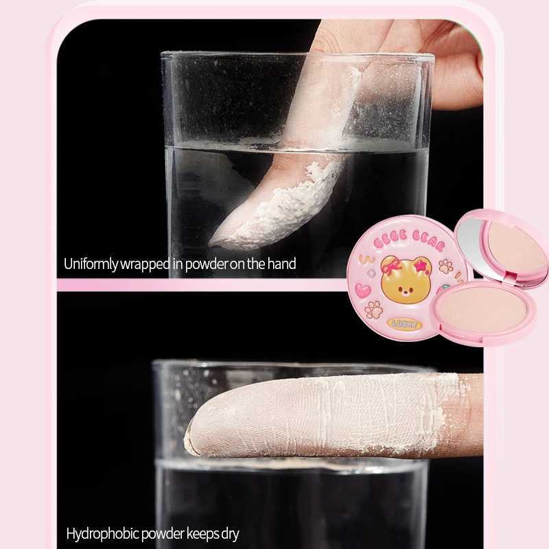 Gege Bear Light Set Powder Matte Brightness Skin Tone Durable Makeup No Flying Powder Makeup Touch EasyXJ250224