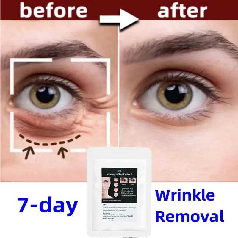 Hyaluronic Eye Mask Anti-Wrinkle Eye Patches Hydrating Moisturizing Smooth Crows feet Eye Care Dark CirclesXJ250224