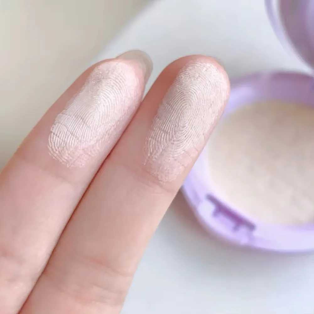 Embossed Feather Soft Honey Powder Cake Light Delicate Concealer Oil Control Makeup Invisible Pores On Lasting Face MakeupXJ250224