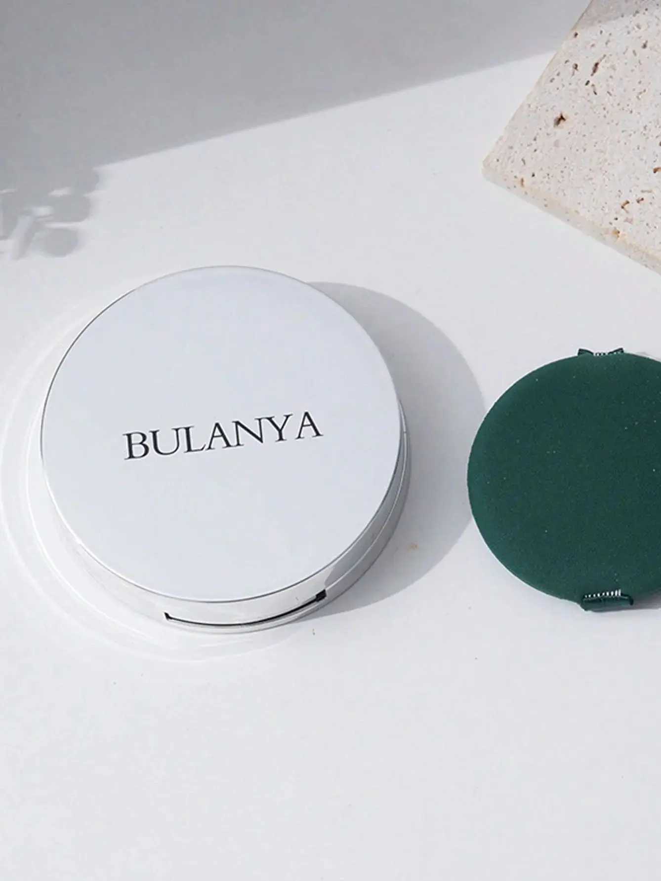 Blue Sky Oil Control Long-lasting Powder with Puff for Makeup Setting Waterproof BULANYA Facial Foundation CosmeticsXJ250224