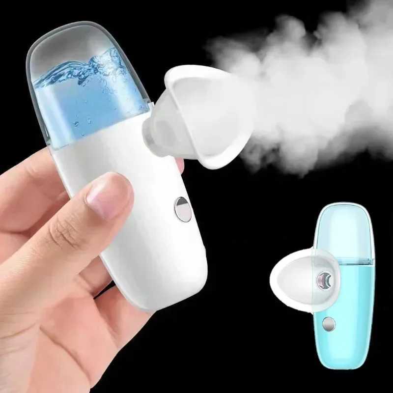 Nano Spray Eye Massage Instrument Facial Sprayer Humidifier USB Nebulizer Face Steamer Moisturizing Beauty Health Skin Care ToolXJ250224