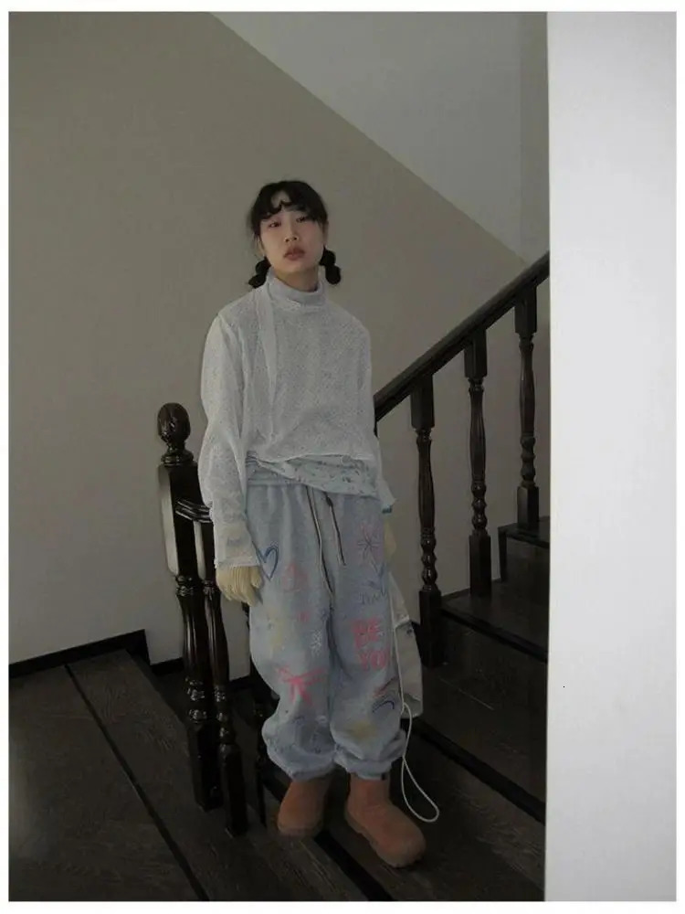 Yedinas Fairycore Polka Dot Blouse Women Sheer Crop Top Long Sleeve Korean Fashion Spring See Through Shirt Ladies Tops Y2k 250222