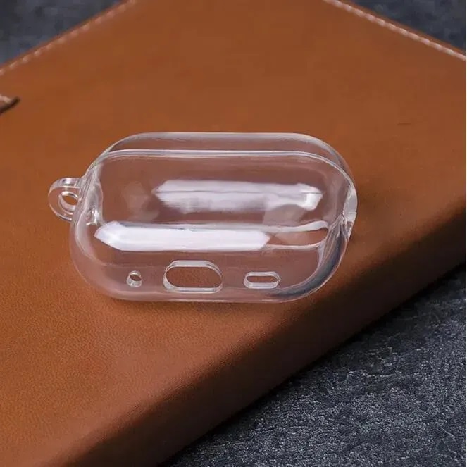 USA Stock delivery Pro 2 2nd Generation air 4 3 pros max Headphone Accessories Solid Silicone Protective Earphone Cover pods max Wireless Charging Sho