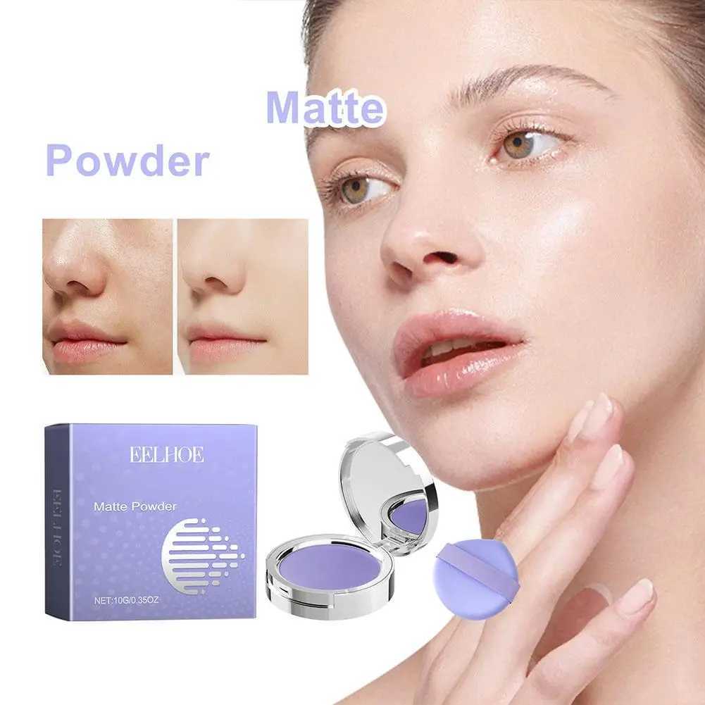 Lavender Makeup Powder Oil Control Setting Powder For Smooth And Even Complexion Matte Effect Soft Finishing Powder CosmeticsXJ250224