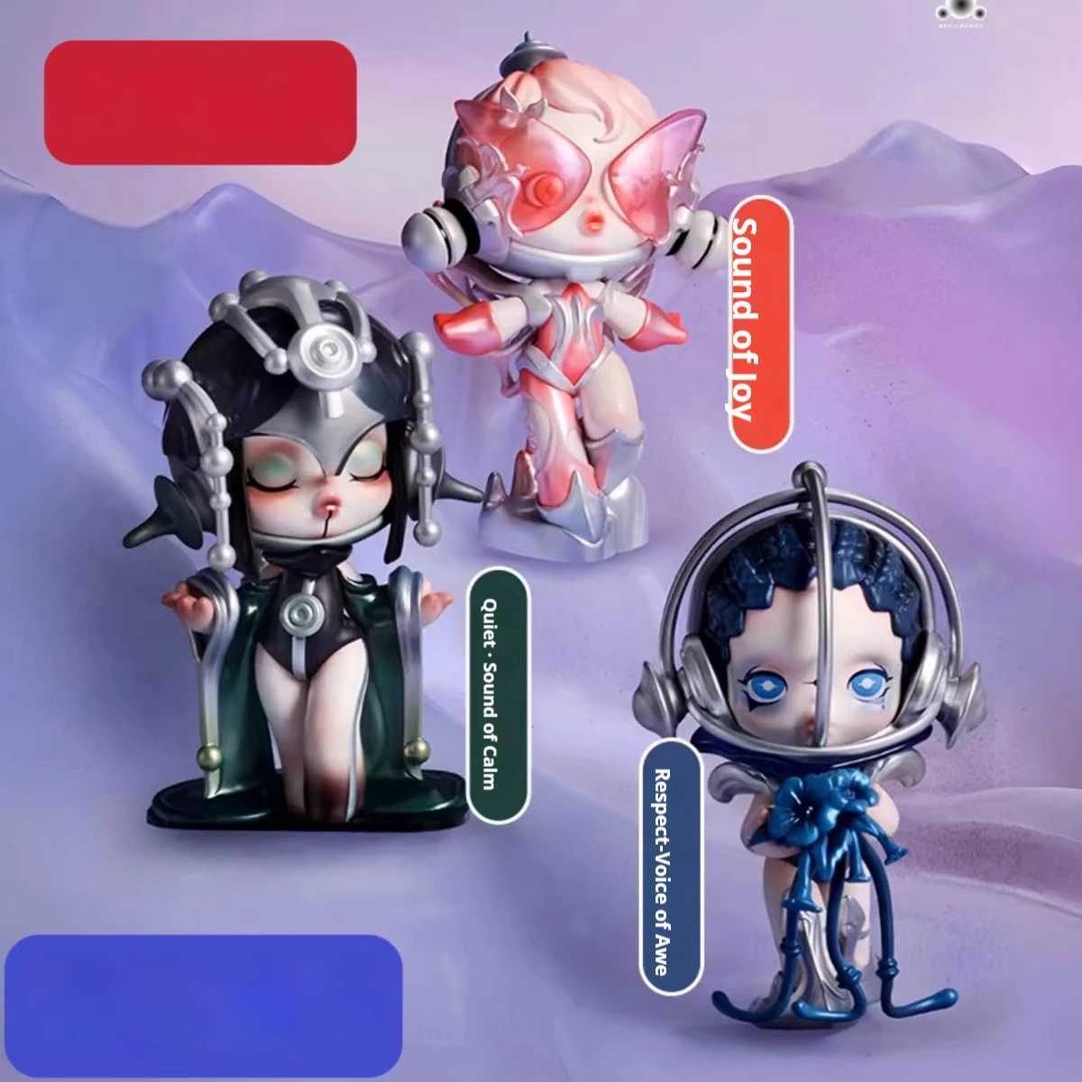 Skullpanda Sound Series Super Cute Blind Box Hand Fashion Sp13 Generation Doll Gift Model Decoration Gift ToyT250224