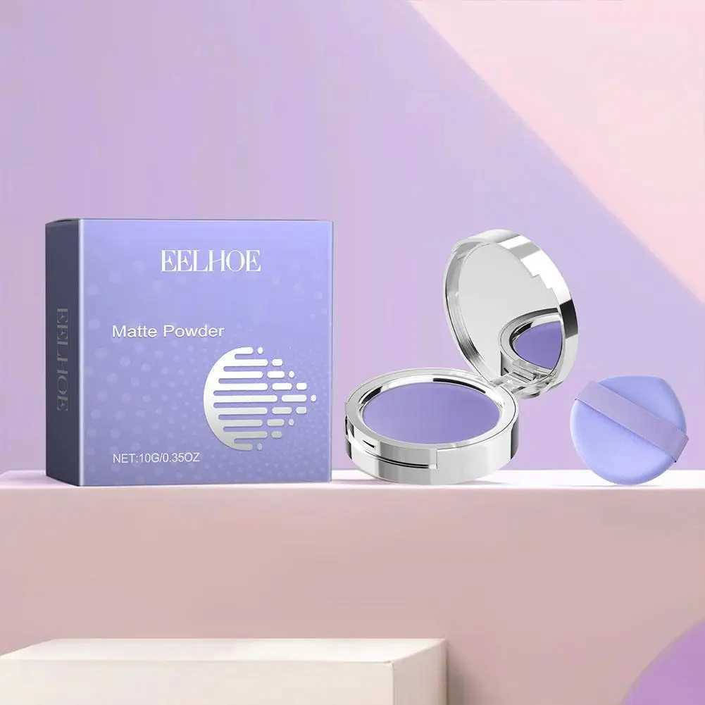 Lavender Makeup Powder Oil Control Setting Powder For Smooth And Even Complexion Matte Effect Soft Finishing Powder CosmeticsXJ250224