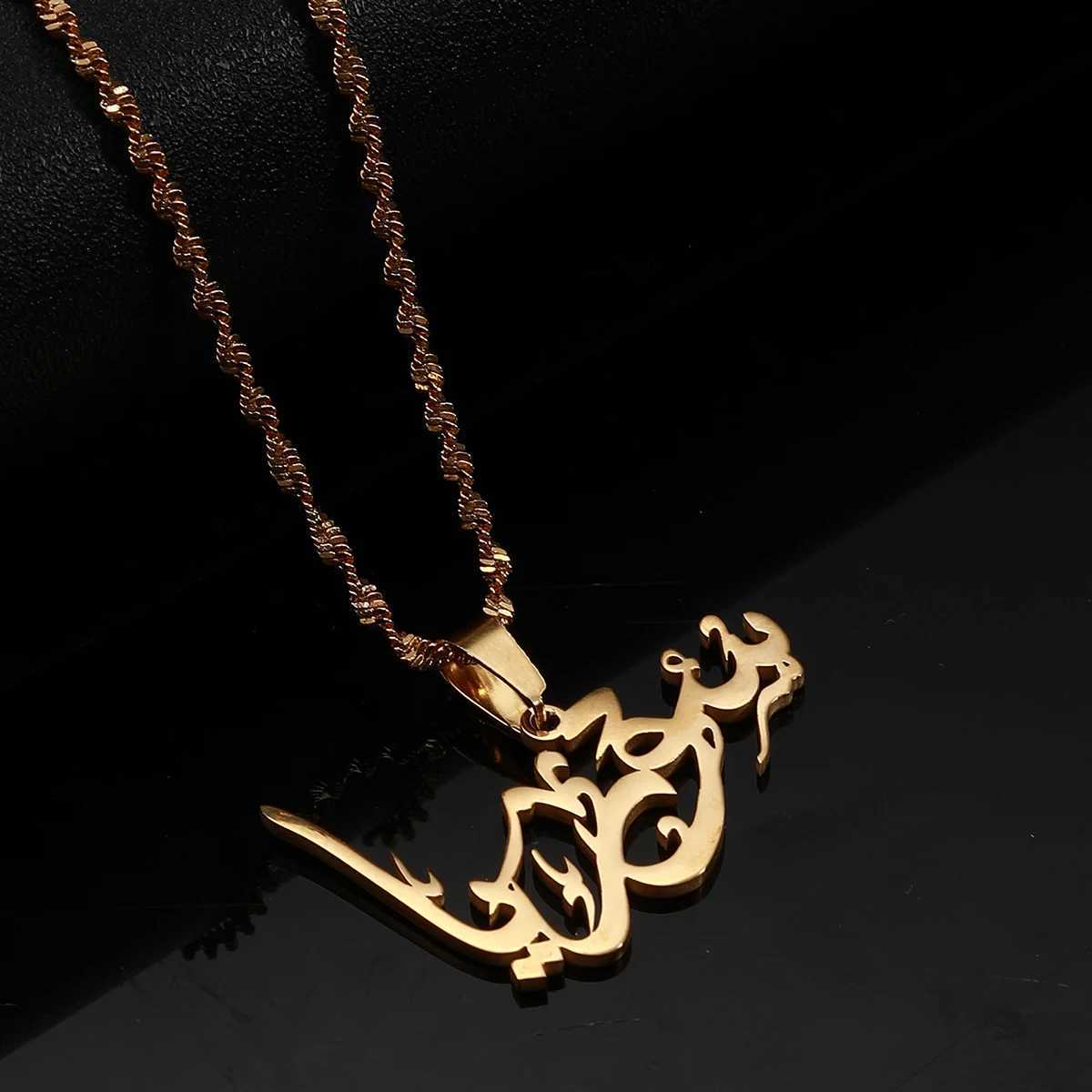 Syria Syrians in Arabic Pendant Necklace For Men Wen African Amet Jewelry X250224