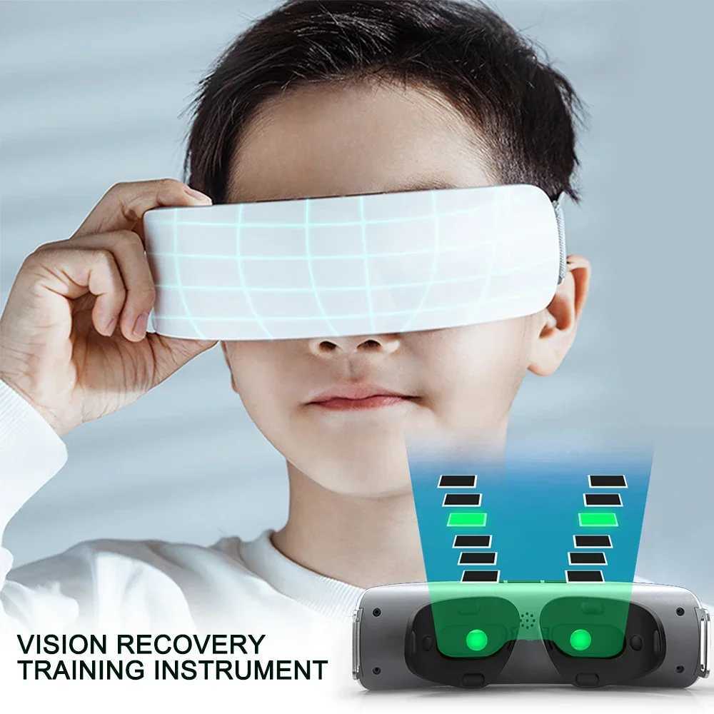 Intelligent Vision Recovery Training Equipment Green Light EMS Massage for Childrens Recovery Myopia Glasses Intelligent Green Eye MassageXJ250224