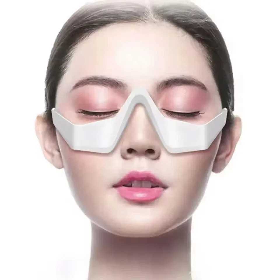 Under-eye Red Light Therapy Massager Microcurrent Facial Beauty Device Eye Massager Reduce Dark Circles Relax Eye FatigueXJ250224