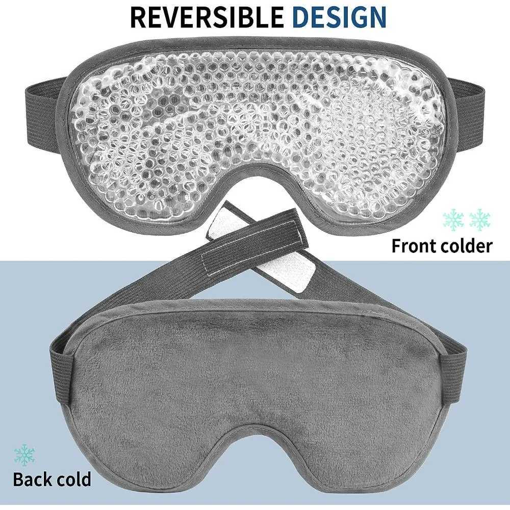 Gel Ice Eye Mask Ice Compress Sleeping Masks Beauty Eyes Health Tools Anti Dark Circle Eyes Bag Relax Sleep Aid Cooling Gel MaskXJ250224