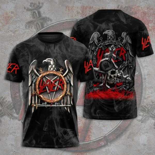 New Slayer Torrent Metal Band 3D Print Men/Women Hip Hop Boys T shirt Fashion O-Neck Short Sleeve Tee Top Trend Man Clothing W250224