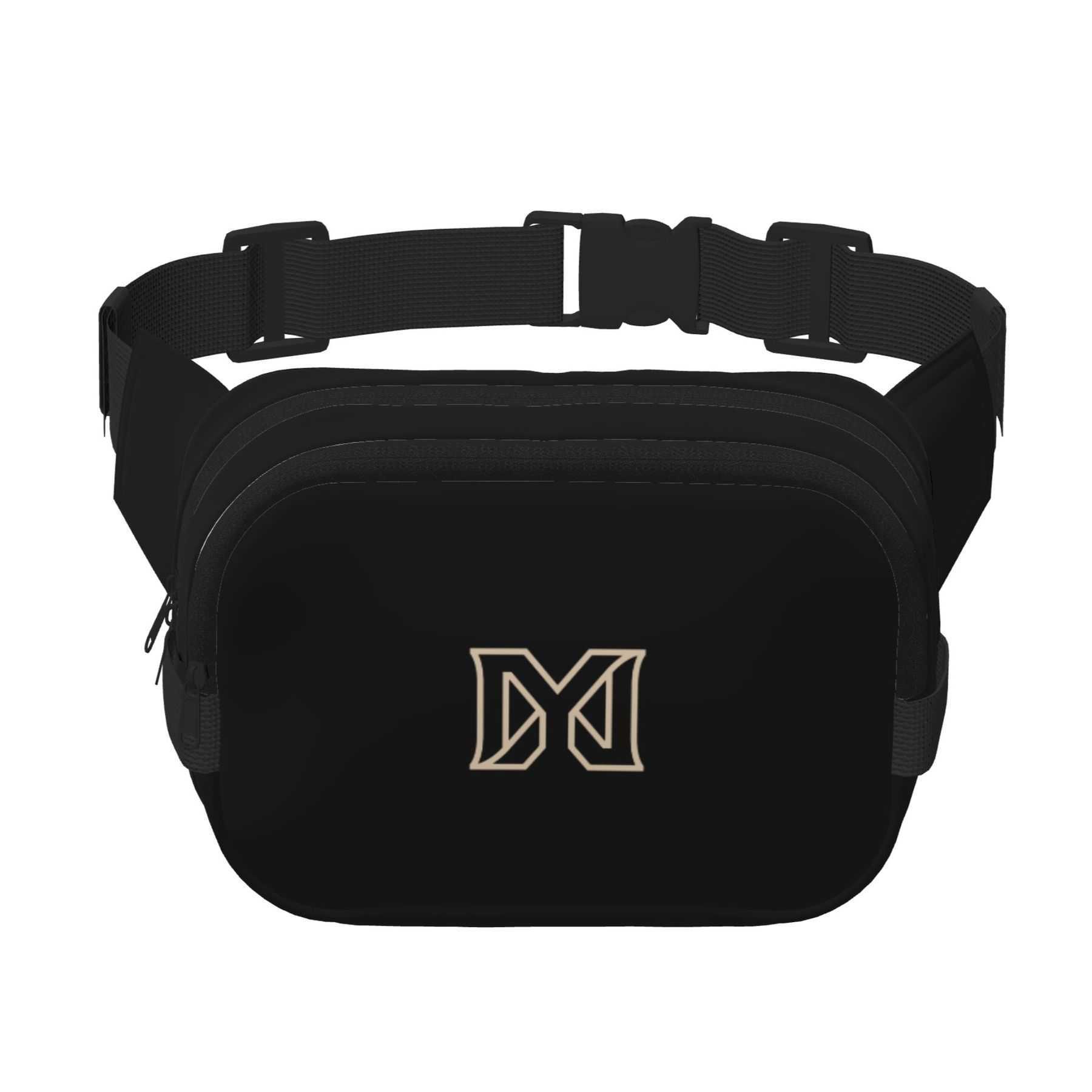 NXY Square Double Layer FASHION LUXURY Waist Bag Trendy Pack Crossbod Square Double Layer Waist Bag Travel And Workout Accessory