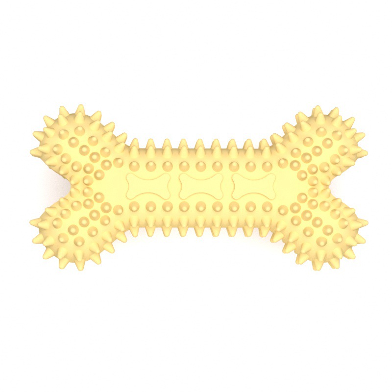 Pet toys, bone shaped dog toys, grinding teeth sticks, cat and dog supplies, bite resistant and stress relieving toys